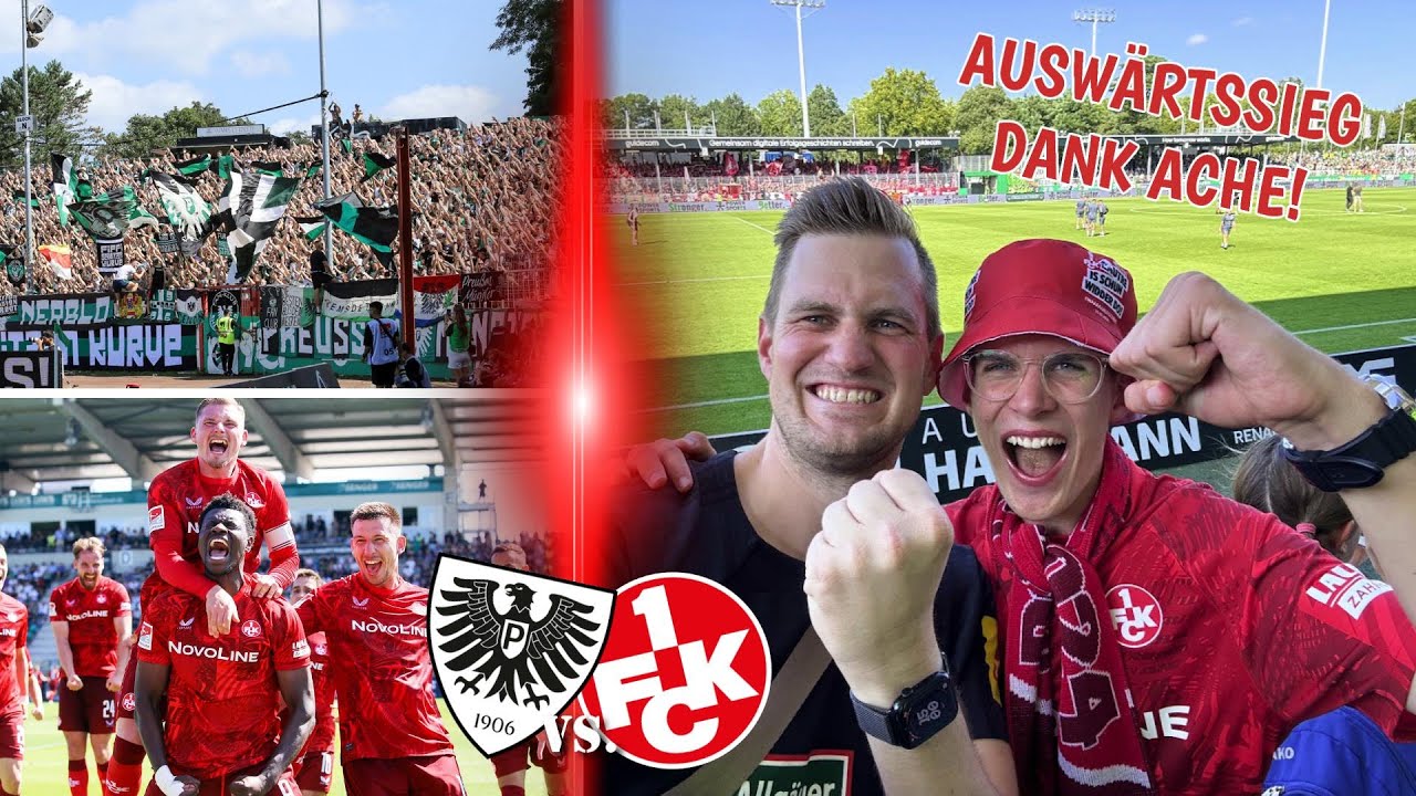👹🔥 Joker ACHE trifft zum AUSWÄRTSSIEG! | SC Preußen Münster - 1. FC Kaiserslautern | Stadionvlog