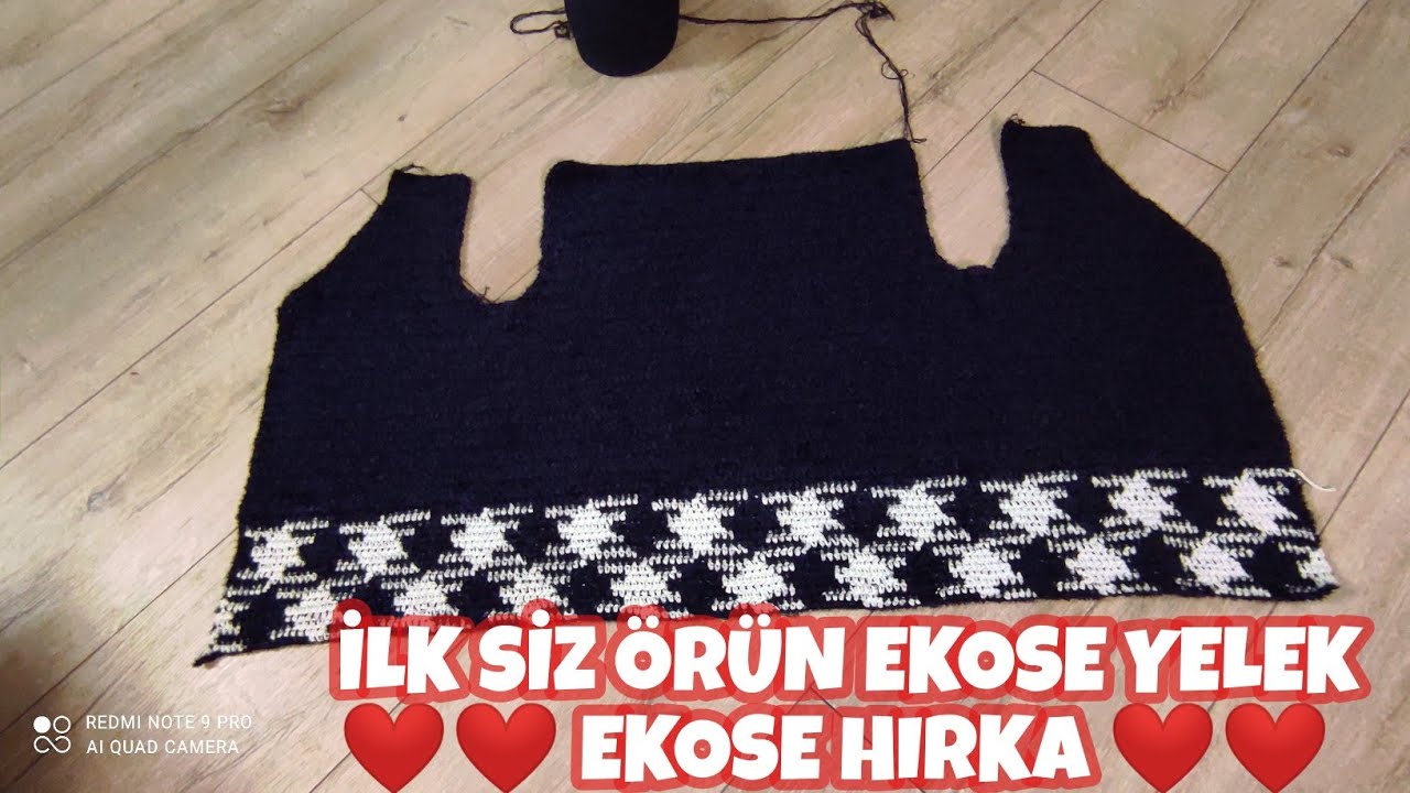 HAZIR MI 🤔DEDİLER👍ÖR ÖR SAT ❤️❤️❤️EKOSE YELEK yapılışı 💯 EKOSE HIRKA yapılışı 1.bölüm @orguhocam