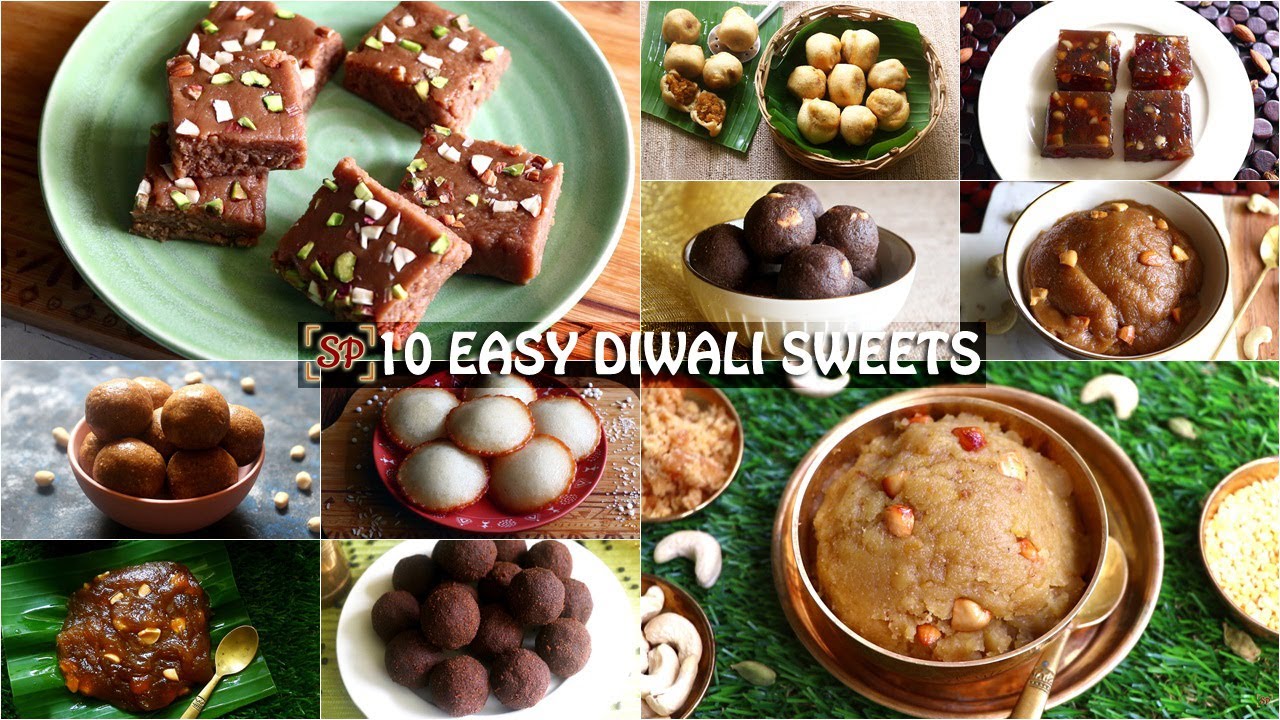 Diwali Sweets Recipes | 10 Easy Deepavali Sweets Recipes | Diwali Recipes