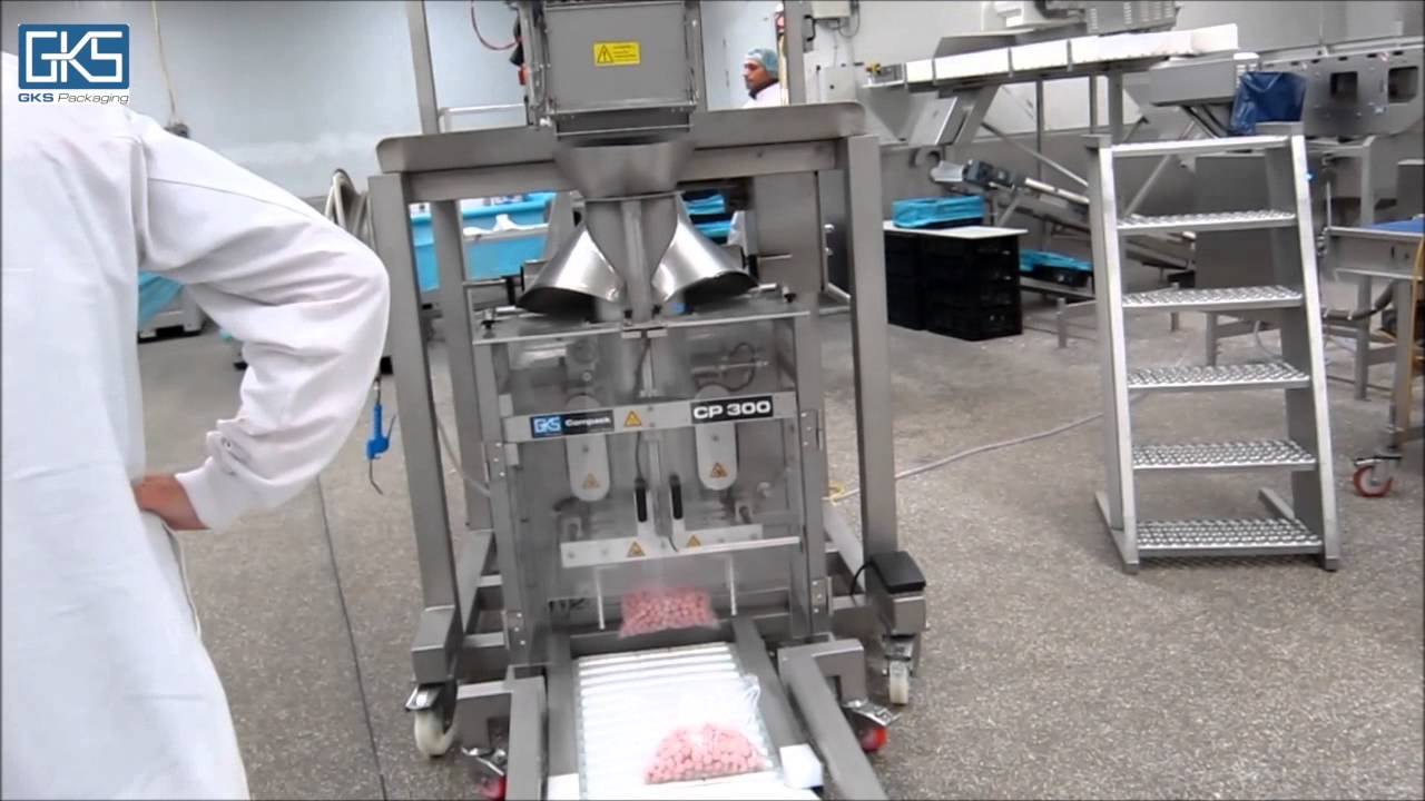 galaxy single head weigher + CP 300   frozen meatballs