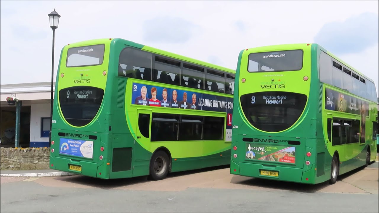 Ryde Bus Station - Southern Vectis Buses - Isle Of Wight - June 2021 | kittikoko