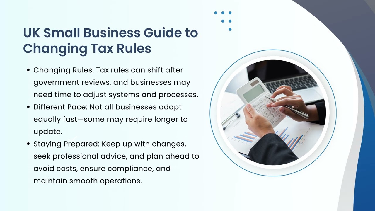 Key 2025 Updates | Tax | VAT | Pensions | HMRC Guidance for UK Small Businesses | ICM Accountancy
