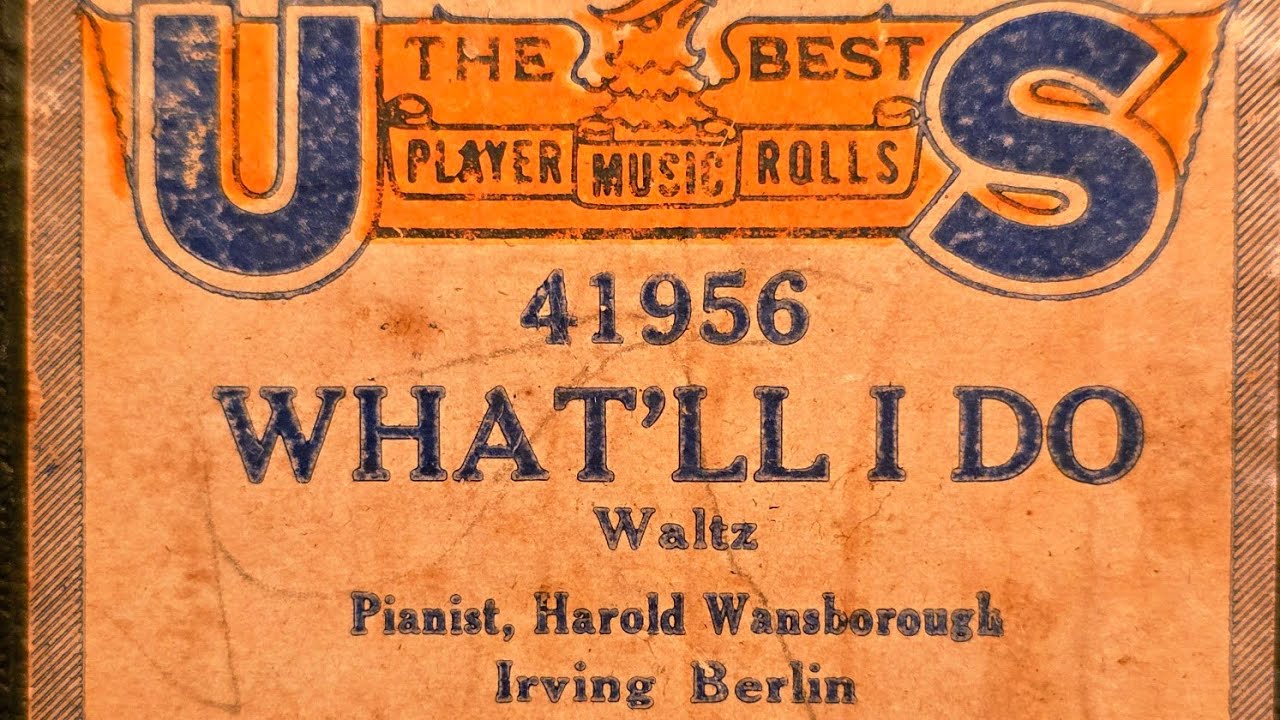 What'll I Do (Irving Berlin) | Harold Wansborough 1924