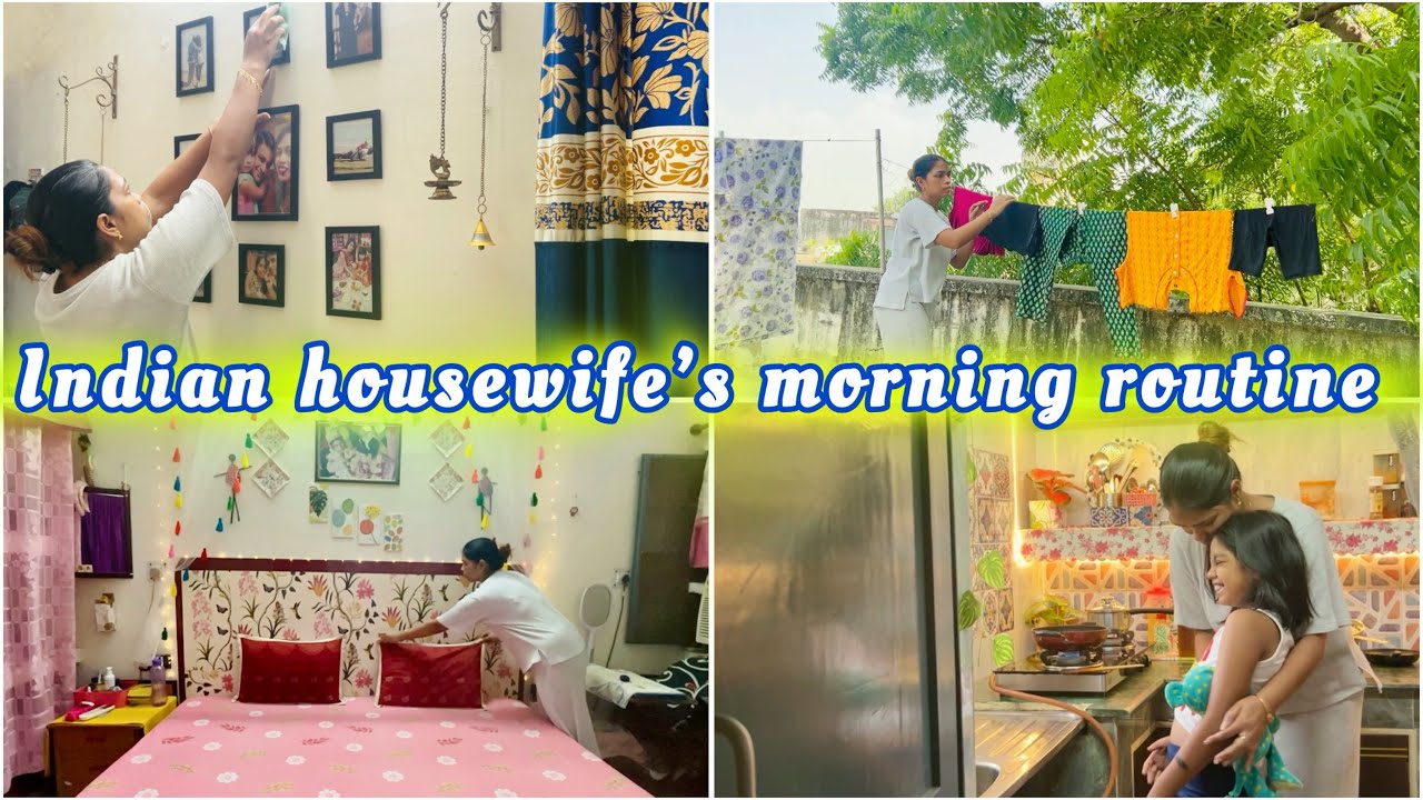 Indian housewife morning routine | When Small household work gives you happiness #morningmotivation 