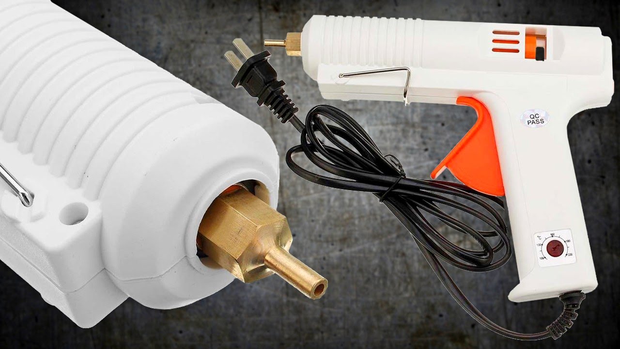 Мощный клеевой термопистолет с регулировкой температуры под стержни 11мм. Aliexpress