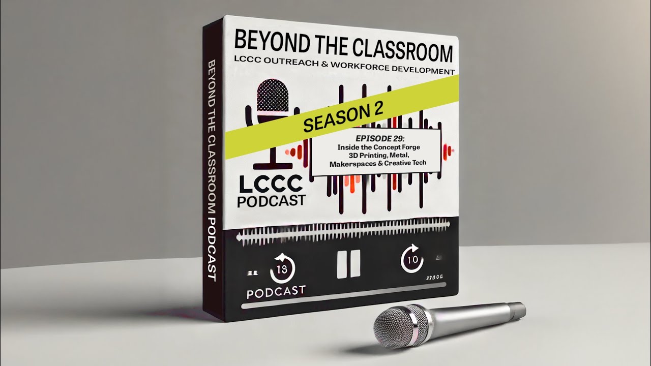 Episode 29 | Season 2: Inside the Concept Forge | 3D Printing, Metal, Makerspaces & Creative Tech