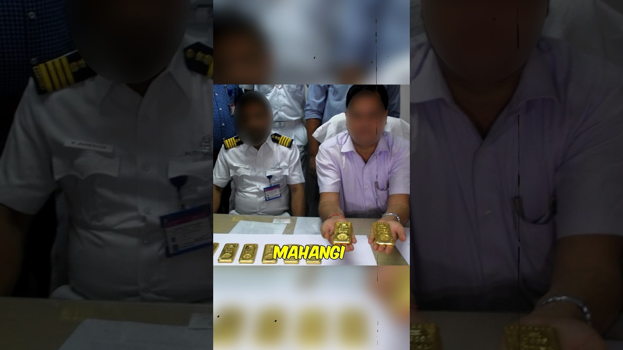 Gold caught on Airport 😱 part-2 #shorts #caughtoncamera #ytshorts #factbeast