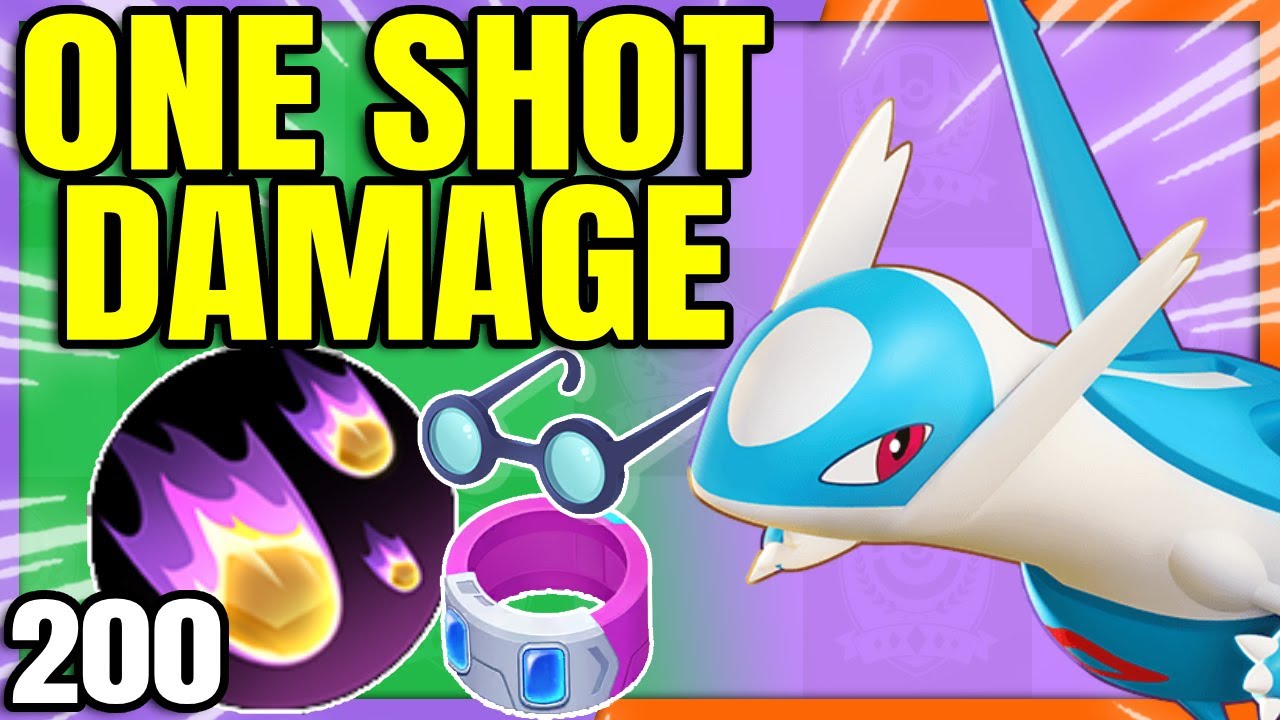 This DRACO METEOR LATIOS BUILD deals hilarious ONE SHOT Damage | Pokemon Unite