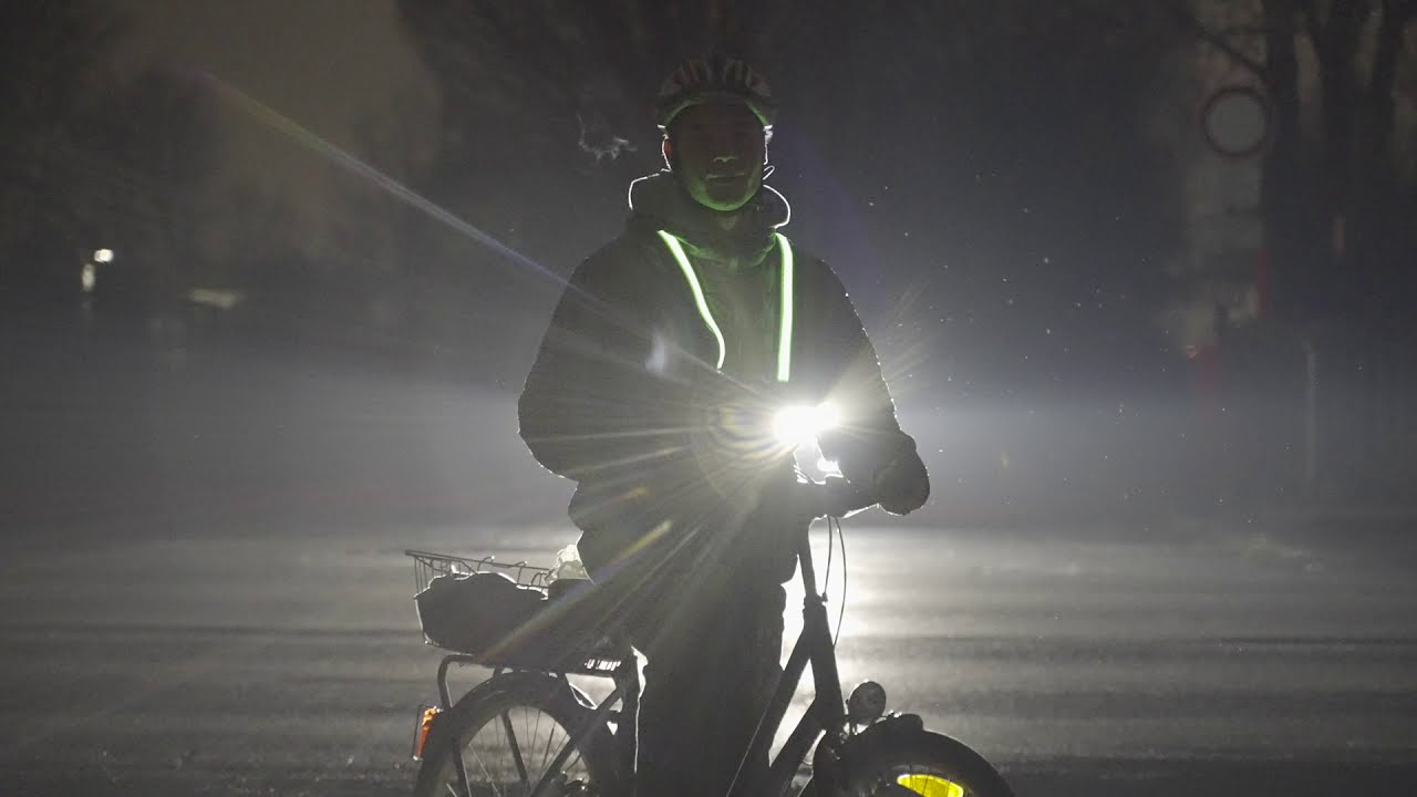 StreetGlow Warnweste mit LED-Licht