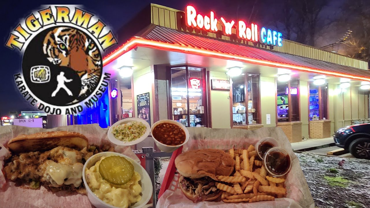 Rock n Roll Cafe, Memphis Tennessee (Tigerman Karate Dojo)