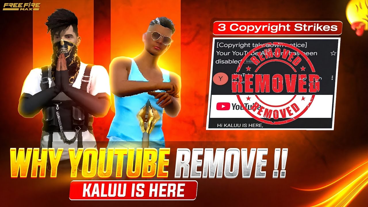KALUUU CHANNEL REMOVED 🙄🥺|| WHY VEERU REMOVED KALLUUU YOUTUBE CHANNEL|| KALUUU 🤩 FREE FIRE TECH