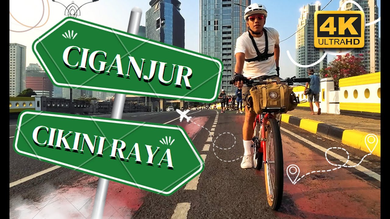 GOWES KELILING JAKARTA MAKAN LEBIH BANYAK [PART 2] #sepeda #gowes #commuterbike