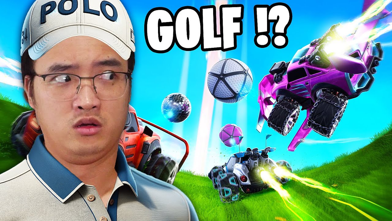 ON JOUE AU GOLF...mais avec des voitures !