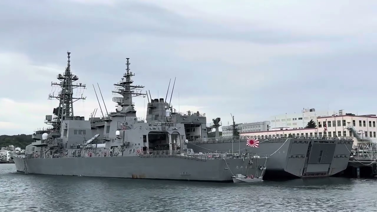 2025/08/12 横須賀港にイギリス海軍🇬🇧ノルウェー🇳🇴海軍が入港
