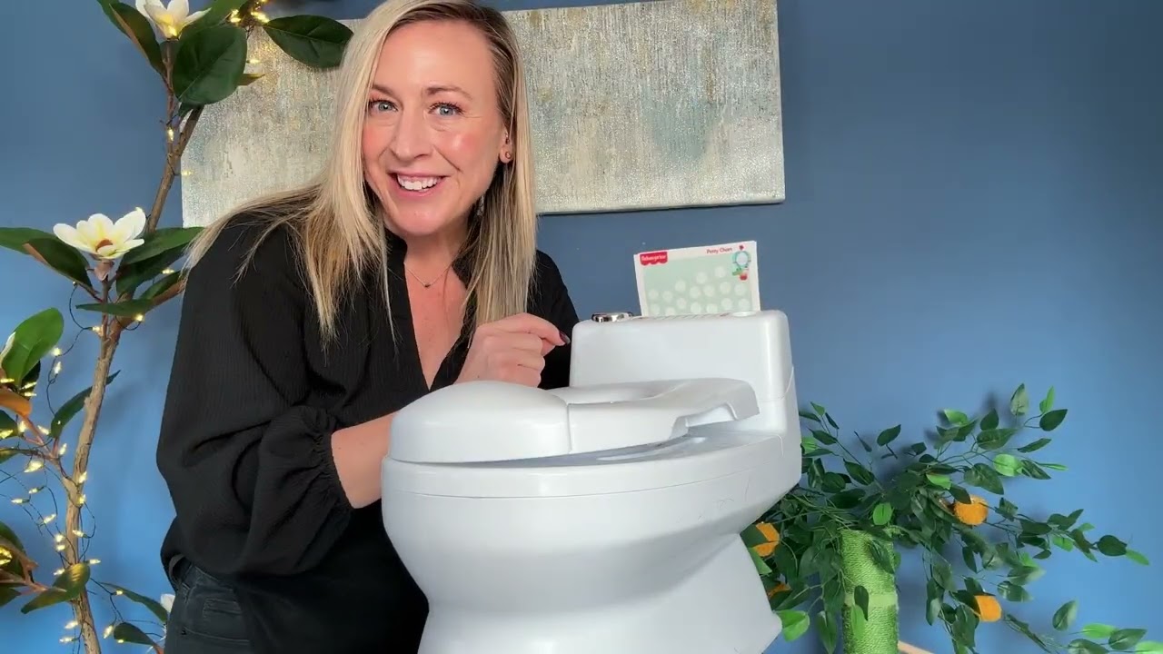 See Fisher-Price Potty Trainer Features Up Close!