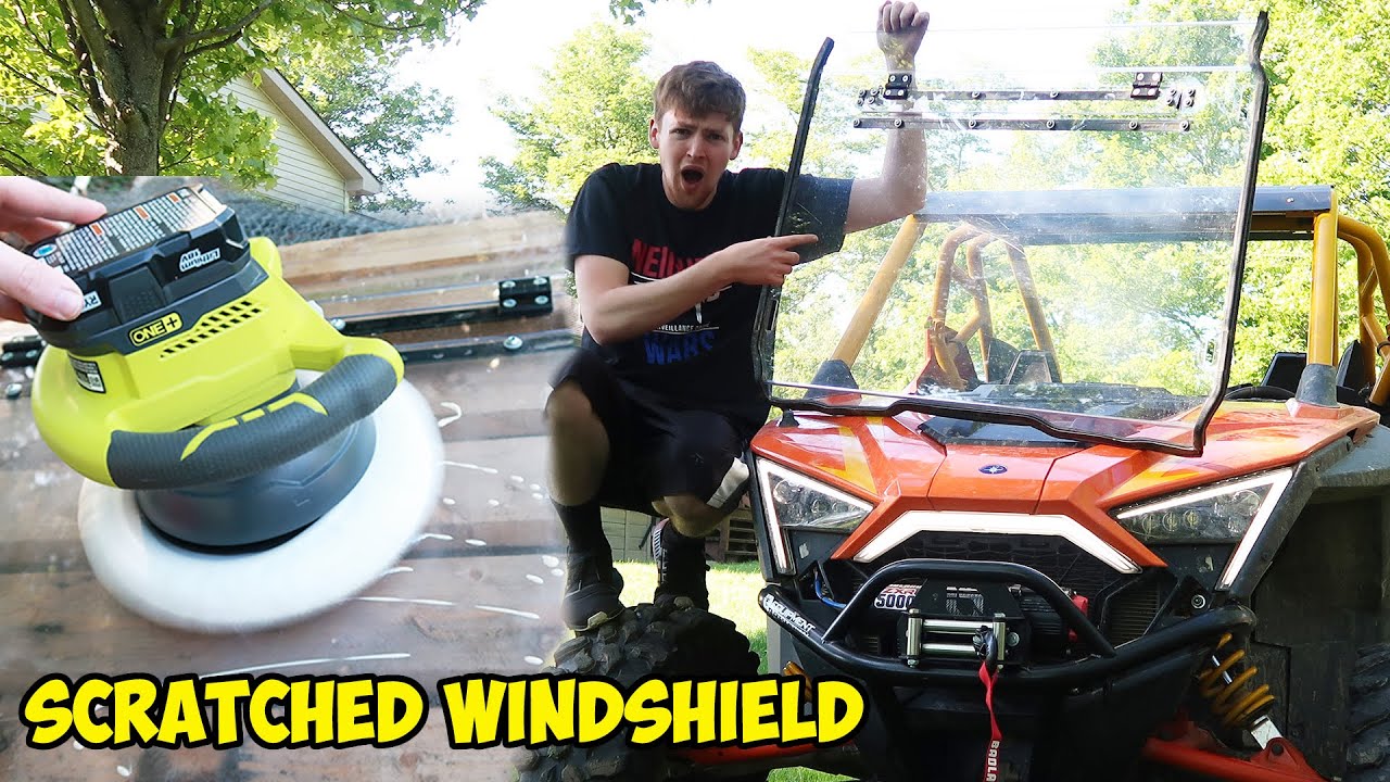 How To Remove Scratches From A Side By Side Windshield