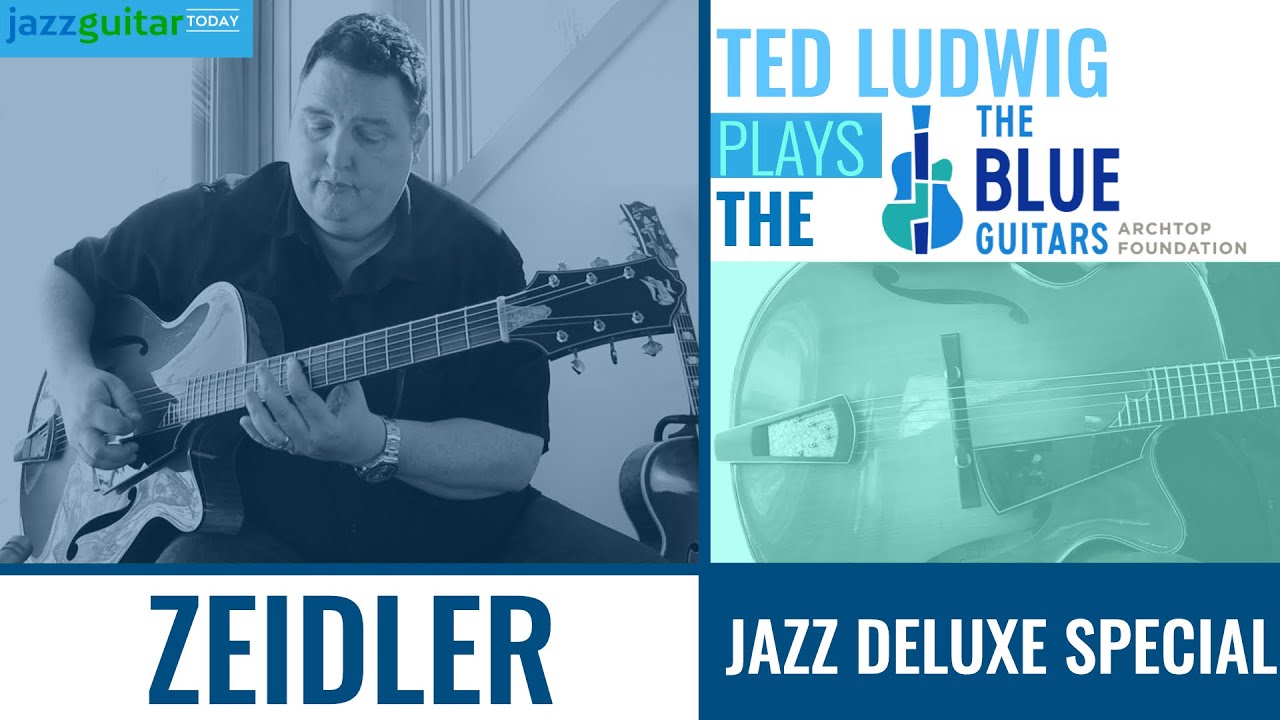 Zeidler Jazz Deluxe Special  - The Blue Guitar Collection