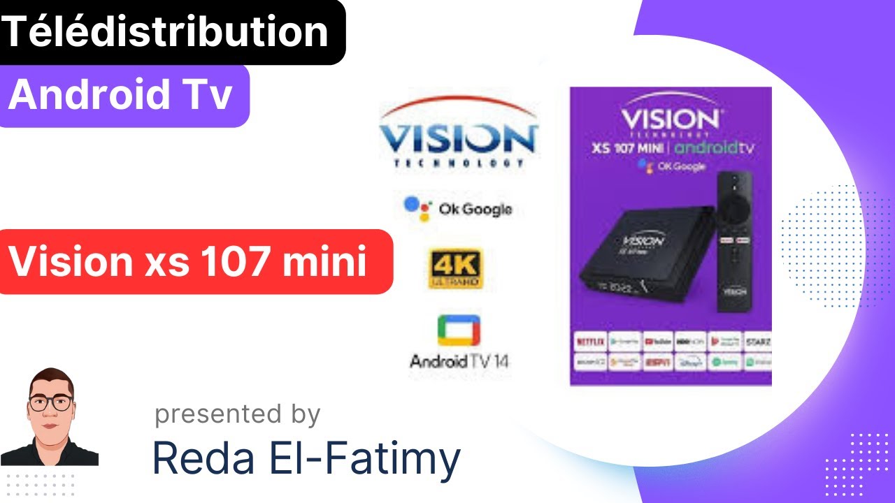 Vision xs 107 mini Android Tv TVBox