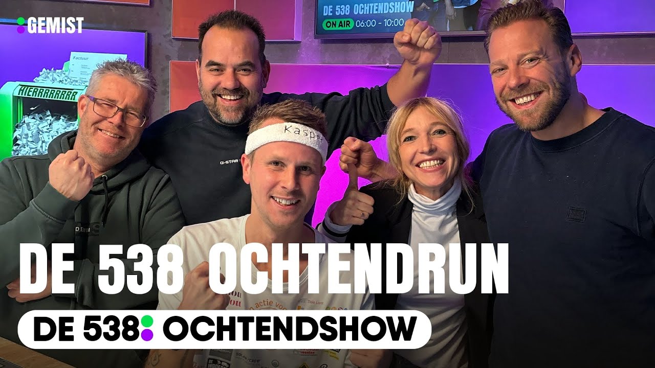De 538 Ochtendshow helpt Jeroen naar &euro; 1 miljoen voor Het Prinses M&aacute;xima Centrum 🧡 | 538 Gemist