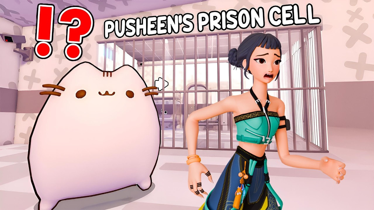 Zoey Plays Escape Pusheen's Prison Run