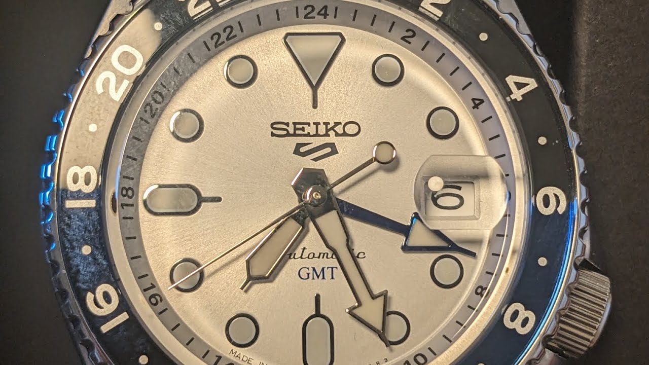 Seiko 5 Automatic GMT Stunner! Reference number SSK033. (My favorite Seiko 5) Watch Review.