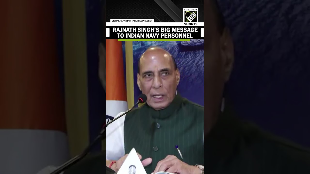 Rajnath Singh urges Navy to master new technology as future defence challenges grow more complex
