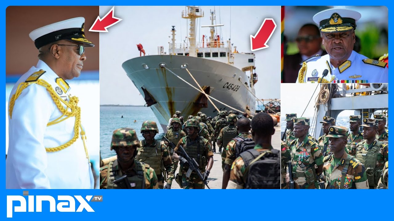 🚨BREAK: Ghana Army Under Orders of Prez Mahama SEIZES Illegal Bunkering Ships on Ghana’s SEA BORDERS