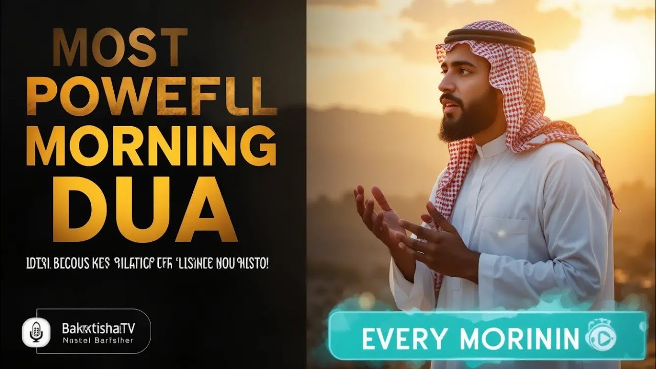 Morning Dua (أذكار الصباح) for Protection, Blessings, Rizq & Tasbih | Recited by Omar Hisham 