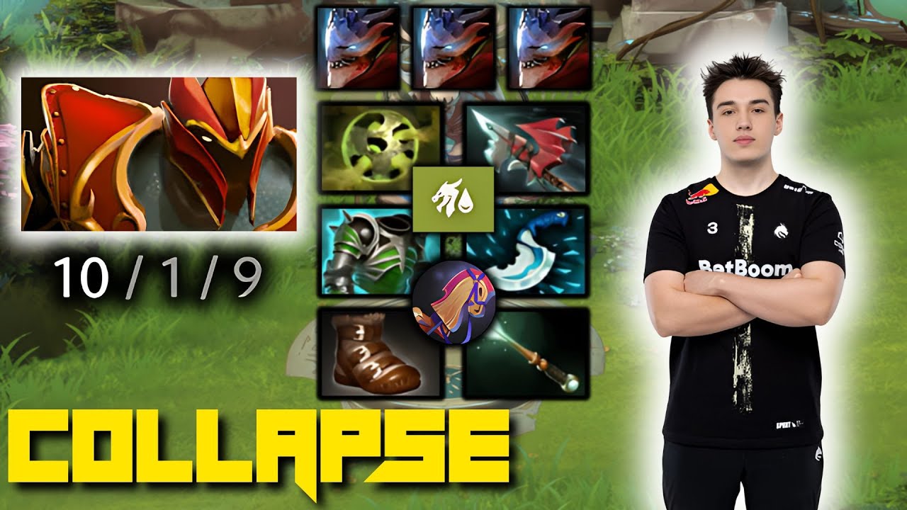 Collapse Dragon Knight Offlane Master - Pro Gameplay [Observe & Act]