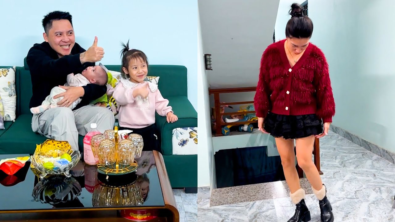 Dad and Diem were very surprised by Mom's incredible change