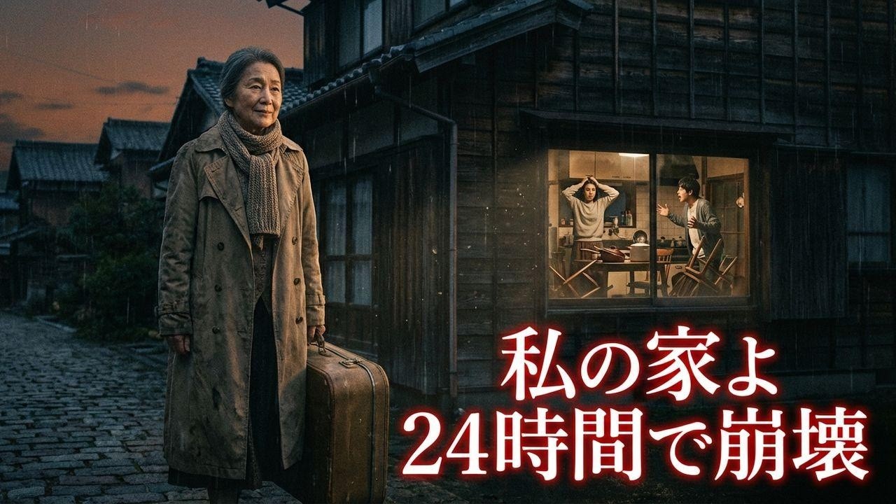 「明日出て行って」家を追い出された72歳母。24時間後、息子夫婦を待っていた地獄の結末