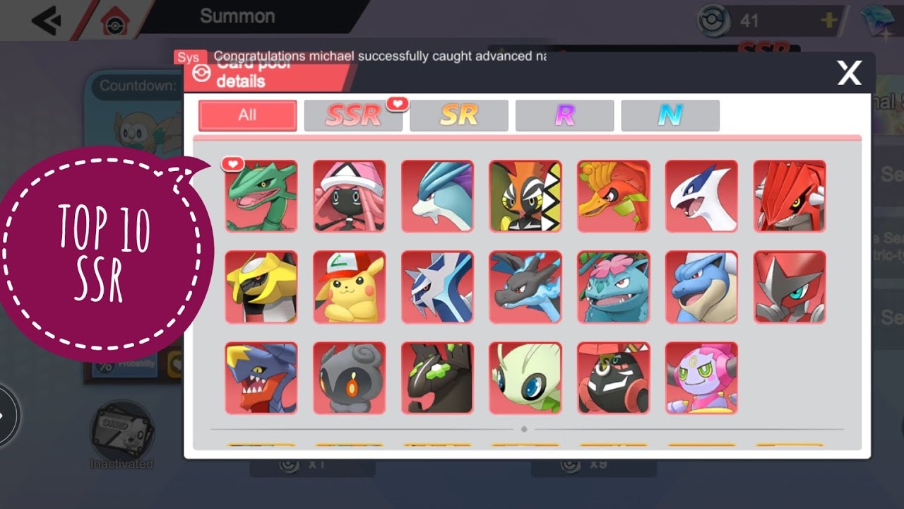 TOP 10 SSR IN DETAILS | Monster Gym championship