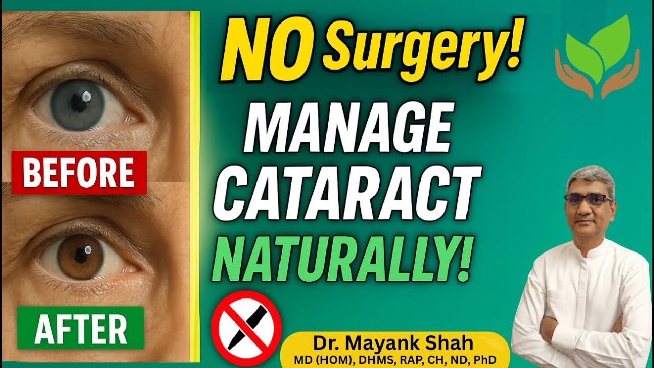 Can Cataracts Be Prevented Naturally? Eye Health Tips by Dr. Mayank Shah