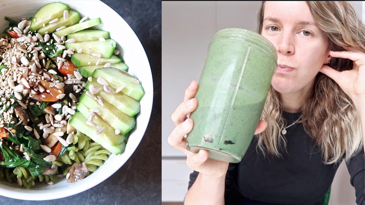 What I Eat in a Day | Vegan + 5 minute meals