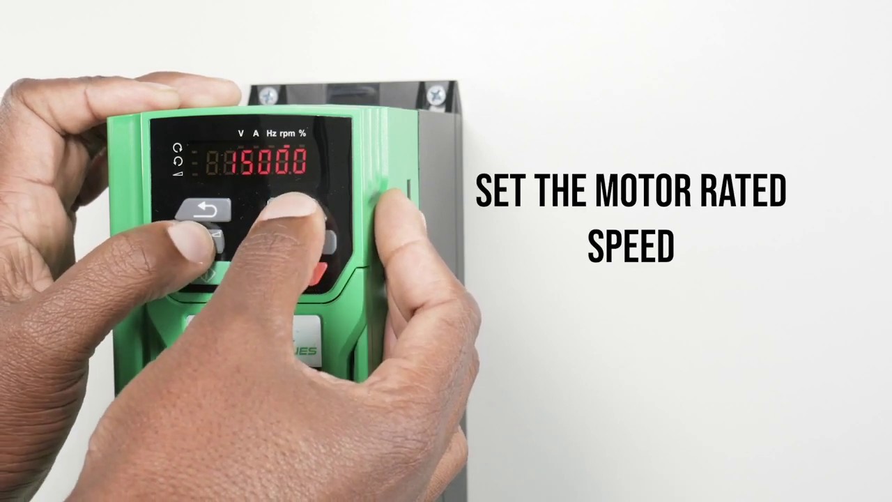 Commander C200 Inverter Quick Start Basic Wiring and Parameters