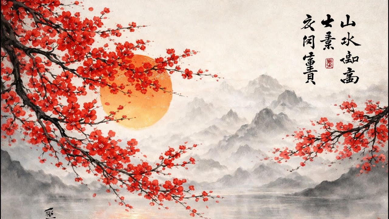 🌸Relaxing Traditional Chinese Music | Guzheng, Erhu & Bamboo Flute Instrumental 