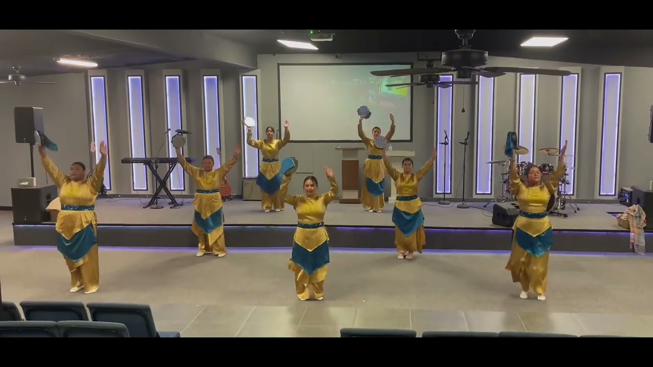 Melodía de unción | La voz de mi amado | Danza | pandero | 