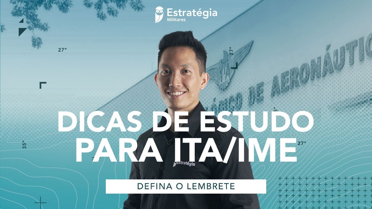 Dicas de estudo para ITA/ IME