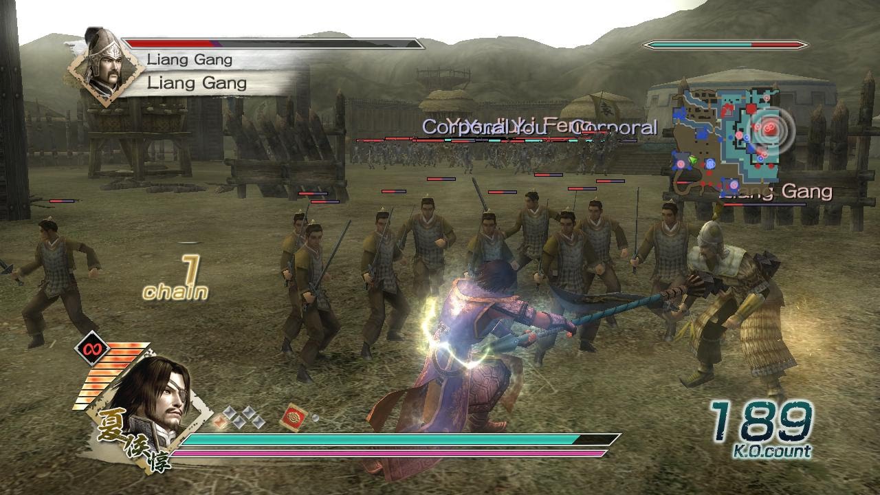 Dynasty Warriors 6 - Xiahou Dun Musou Mode - Chaos Difficulty - Battle of Xia Pi