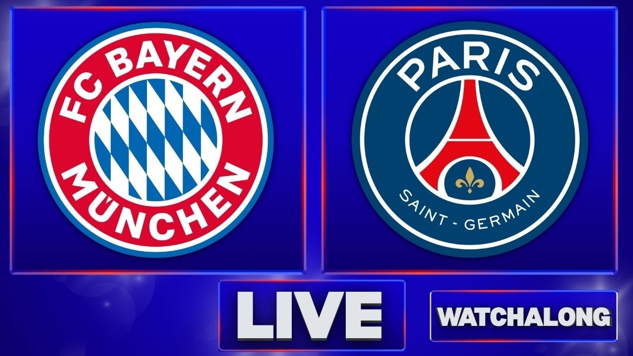 🔴 FC Bayern M&uuml;nchen - Paris Saint-Germain | Champions League Halbfinale | LIVE-WATCHALONG