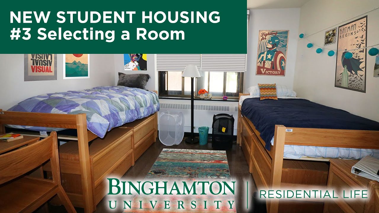 New Student Housing: Selecting a Room