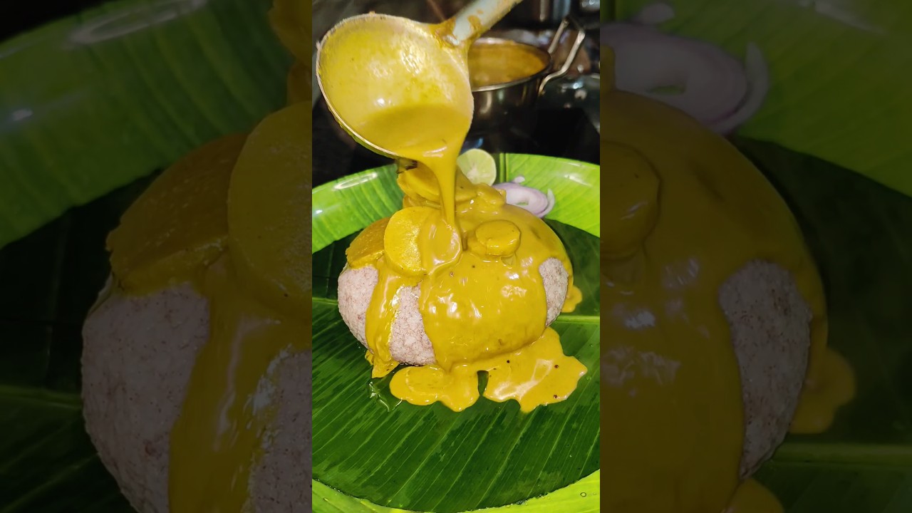 రాయలసీమ రాగి సంగటి | ముల్లంగి  కూర 🤤 ఎవరికి ఇష్టం?🤔 Ragi Sangati | Radish Curry 