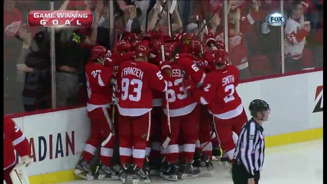 2013 Playoffs: Detroit Red Wings Goals