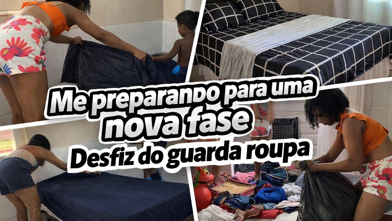  UMA NOVA FASE 😱| DESFIZ DO GUARDA ROUPA  DAS MENINAS 🫣| VLOG DO DIA ✨