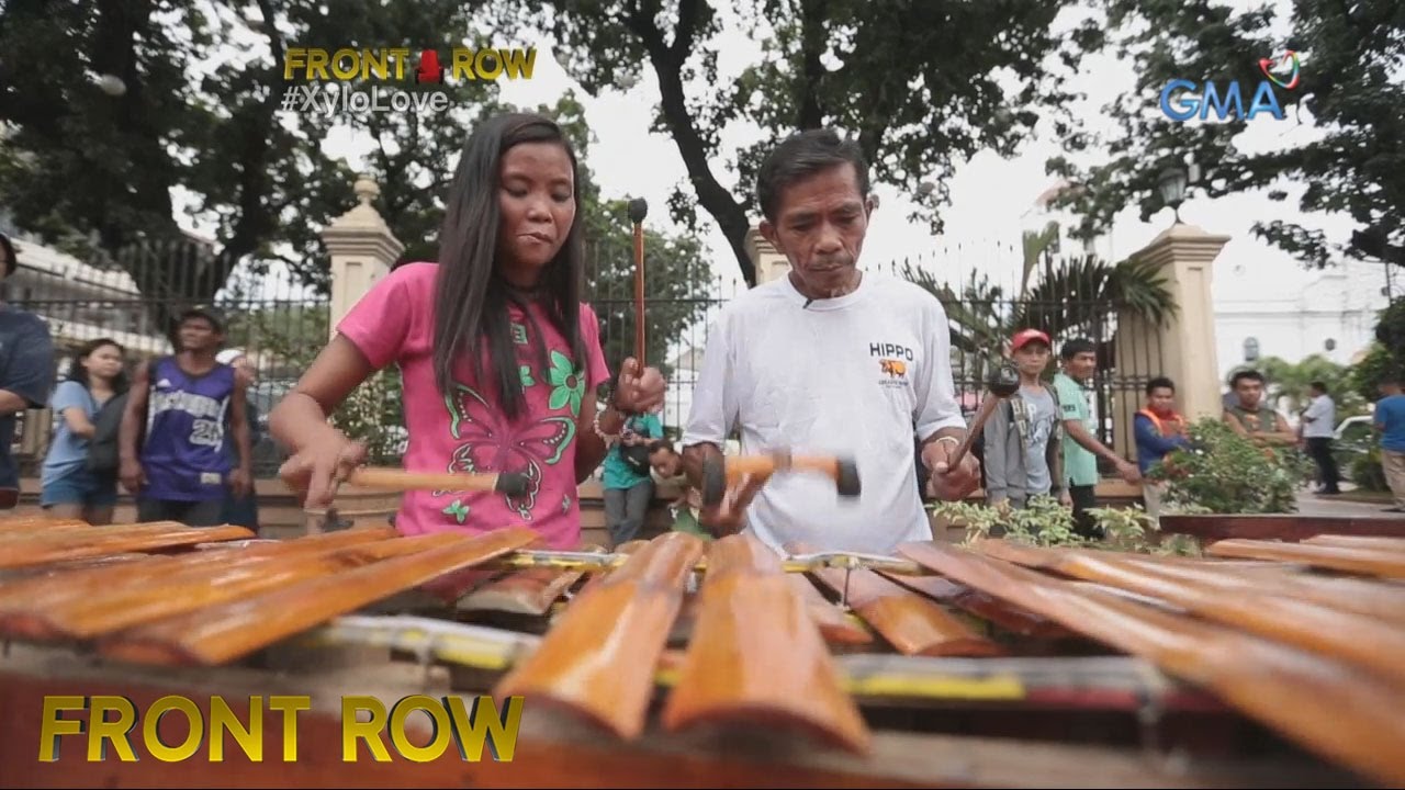 Front Row: Magkasintahang tumutugtog ng bamboo xylophone, kilalanin
