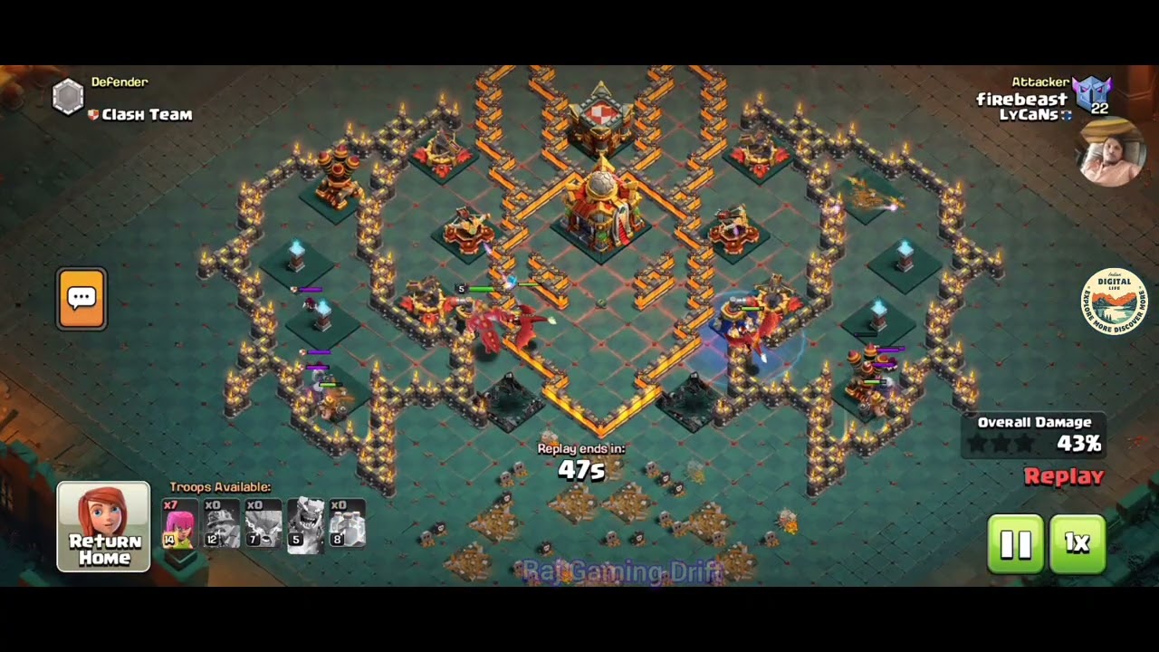 Hero Champion: Dragon Escape easily get 3 stars | COC new Event.