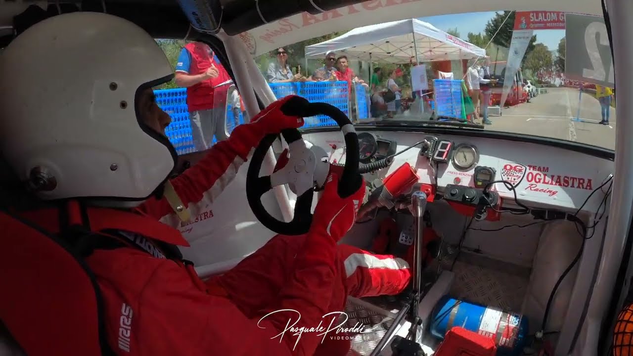 13° Slalom Guspini-Arbus Luigi Lai su FIAT 126-Suzuki 1000 #cameracar #goprohero8