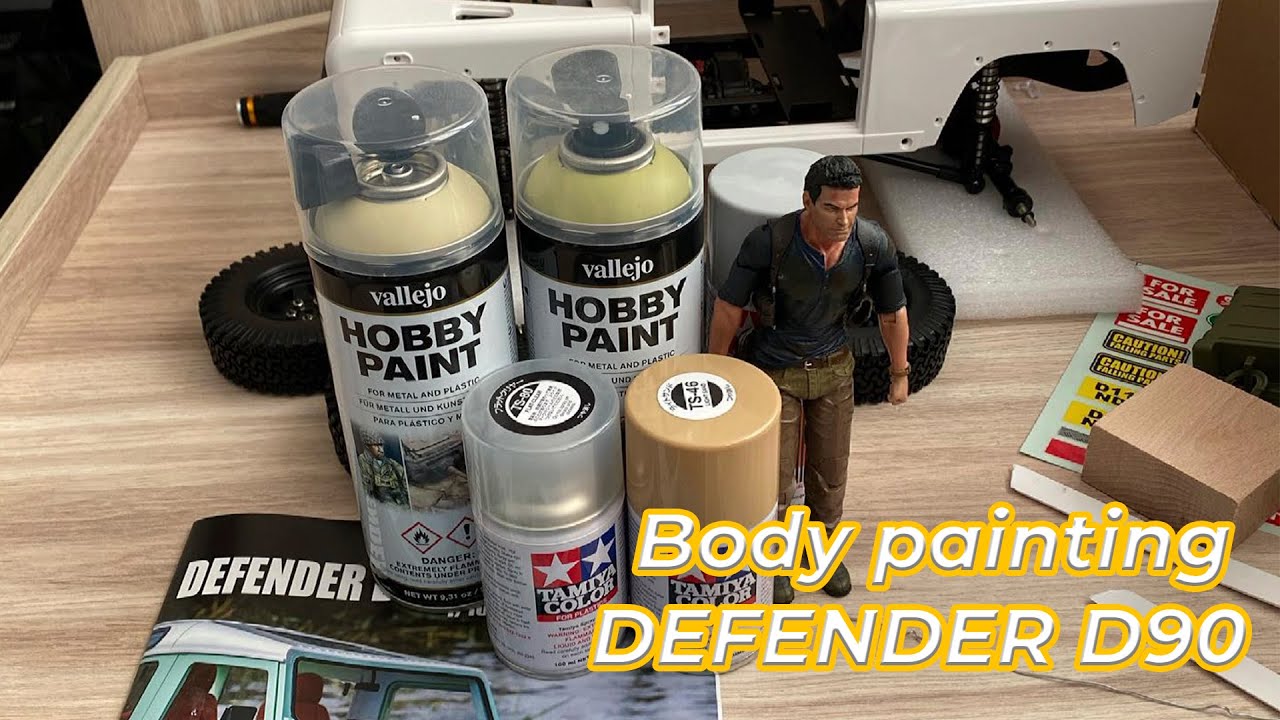 Body Painting Defender D90 Team Raffe Co #2