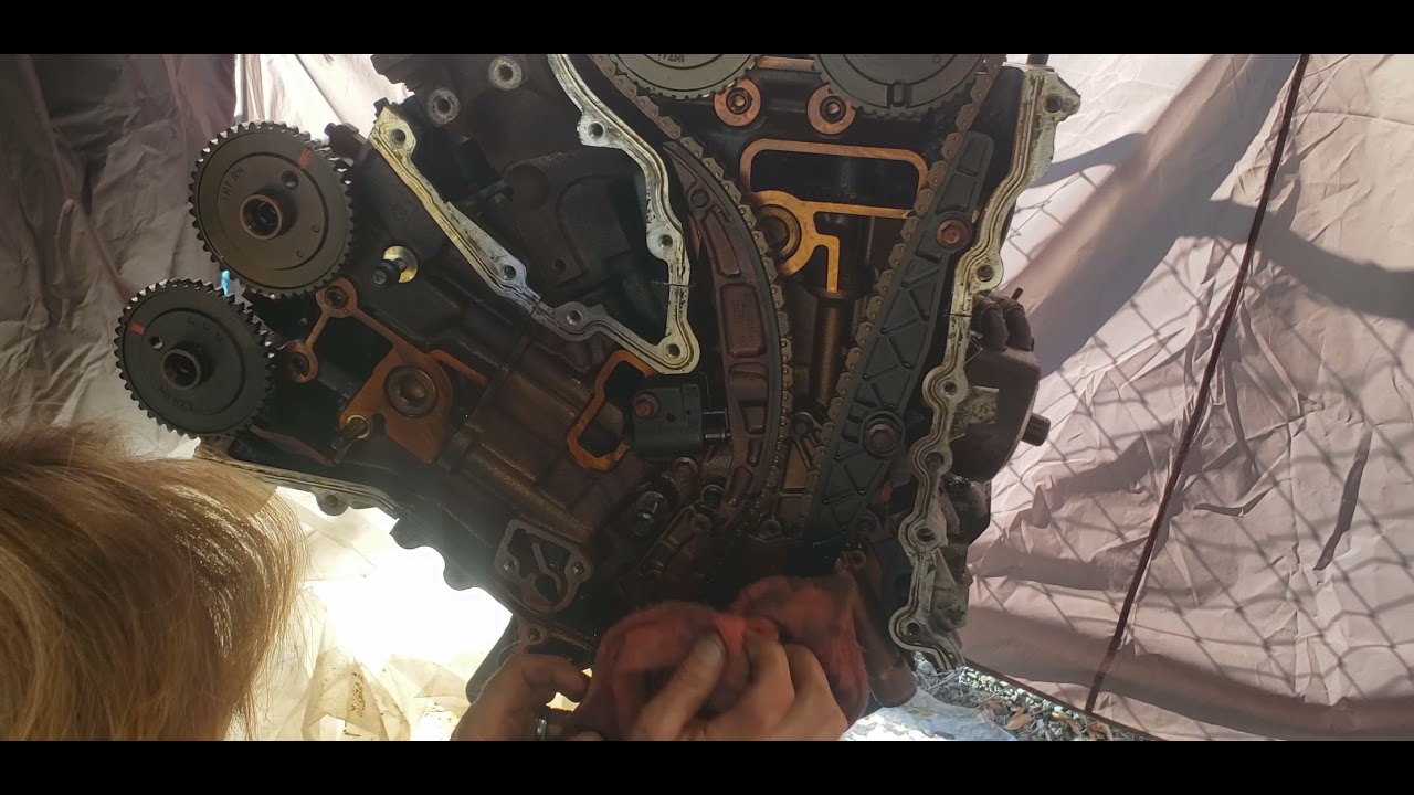 mazda 3.0 timing chain removal