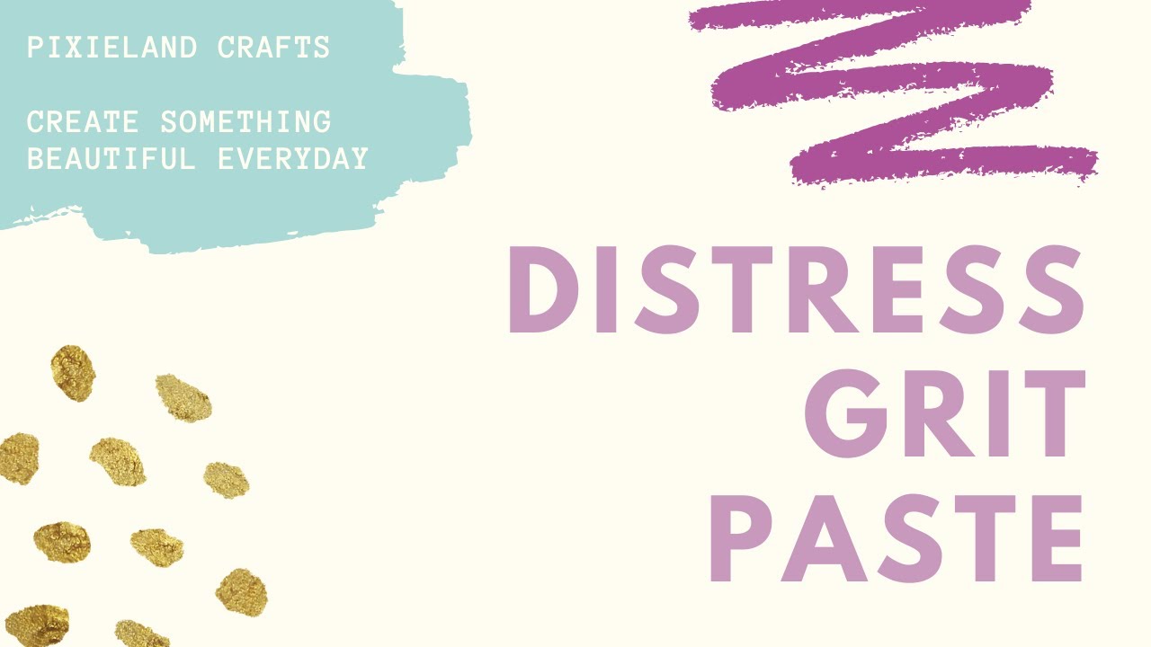 Tim Holtz Distress Grit Paste Review